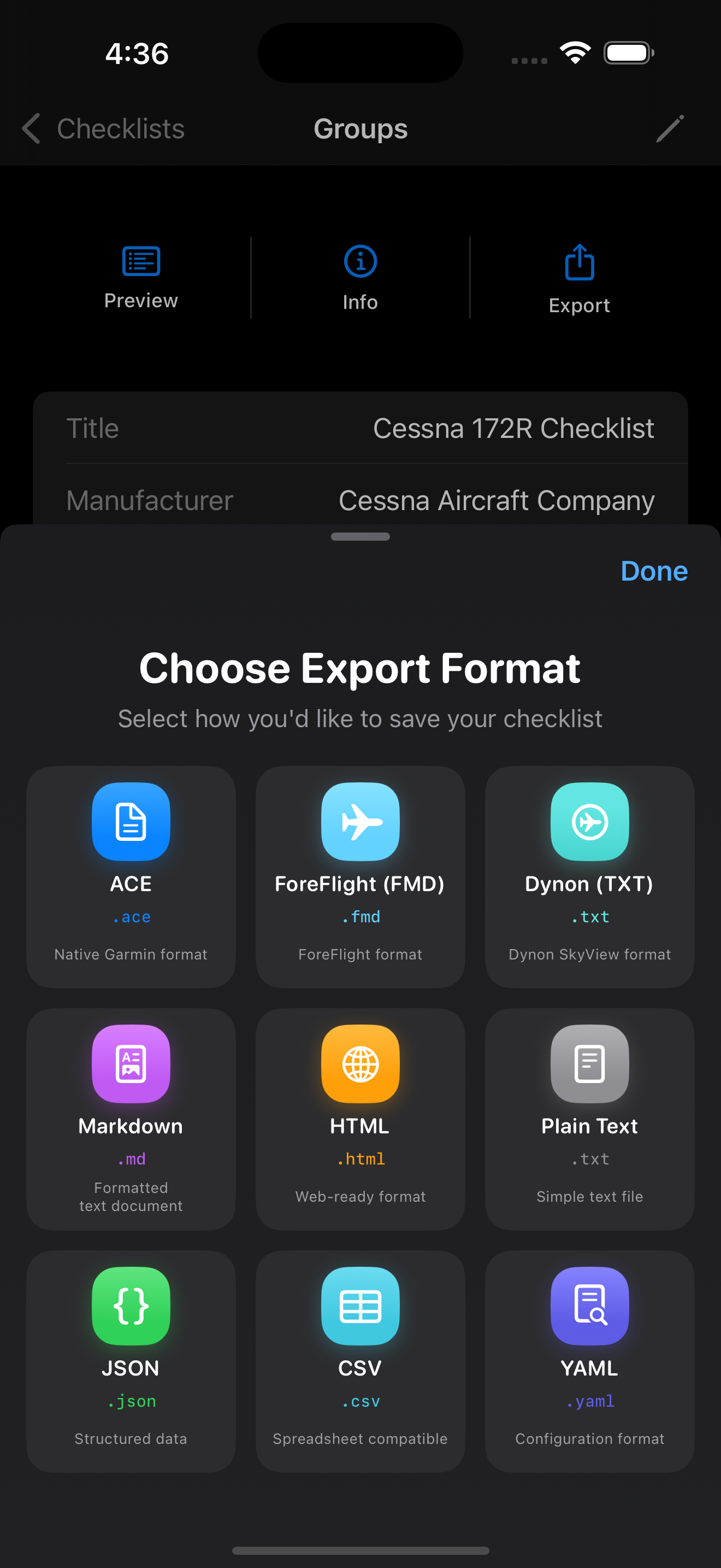 Export to Any Format